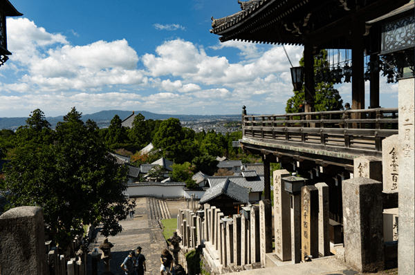 東大寺　二月堂からの眺め